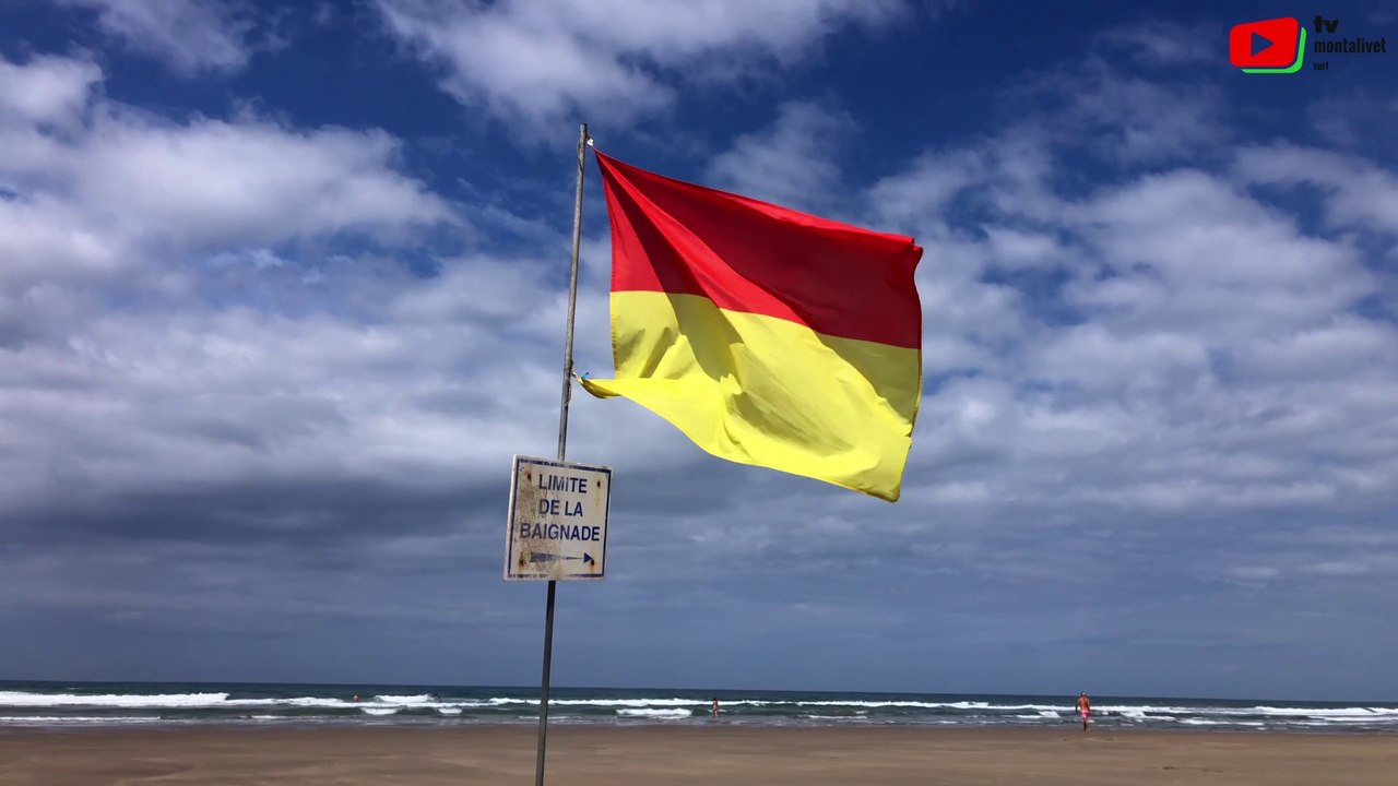 Montalivet  |  Plage sauvage le Dimanche matin | Montalivet Surf TV