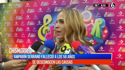 Amparín Serrano fallece a los 56 años