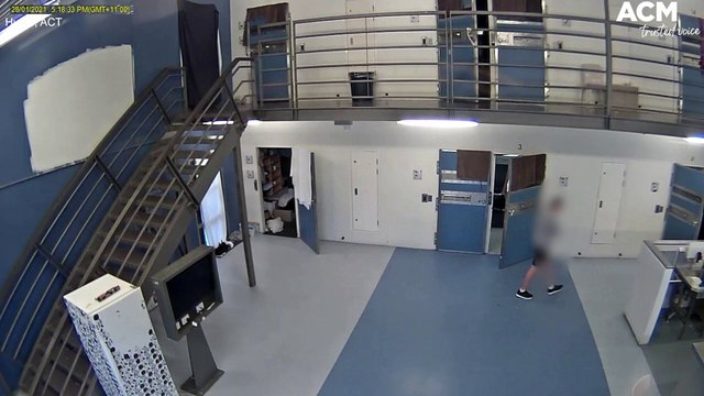 CCTV footage shows Anthony McIver assaulting prisoner at Alexander Maconochie Centre | August 16, 2022 | Canberra Times
