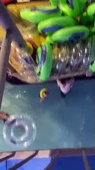 Kid Gets Sucked Down Waterslide