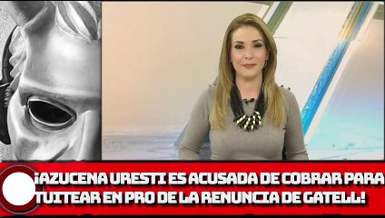 ¡Azucena Uresti es acusada de cobrar para tuitear en pro de la renuncia del Dr. Gatell!