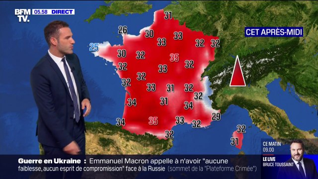 Jusqu'à 35°C... Ce mercredi s'annonce à nouveau bien ensoleillé