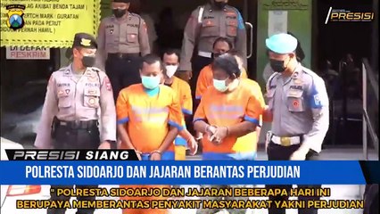Polresta Sidoarjo Sikat Judi Online, Ringkus Enam Tersangka