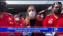 Congresistas advierten que denuncia de PL busca obstruir las investigaciones contra Castillo