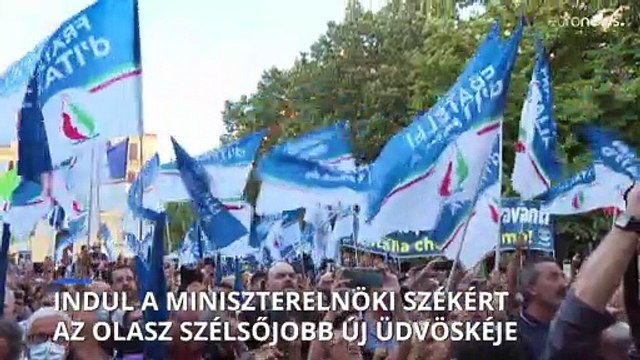 Elindul az olasz miniszterelnöki székért, az erőszakoló migráns videójával ijesztgető Giorgia Meloni