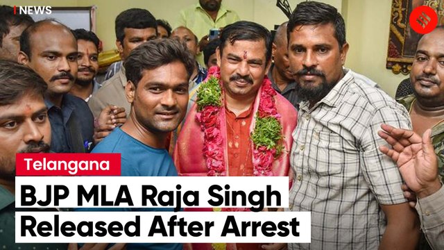 Suspended BJP MLA Raja Singh Gets Bail After Court Order