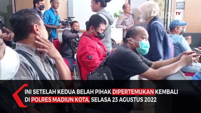 Perseteruan Kasat Lantas Polres Madiun dan Wartawan Berakhir Damai