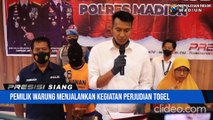 Press Release Polres Madiun Pelaku Judi Togel