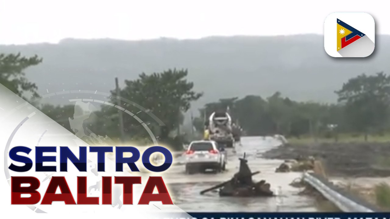 Lebel ng tubig sa Pinacanauan River, mataas pa rin; 6 tulay sa Baggao, Cagayan, hindi pa rin madaanan