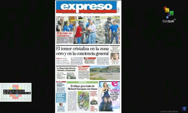 Enclave Mediática 16-08: Ecuador, epicentro de alarmante violencia