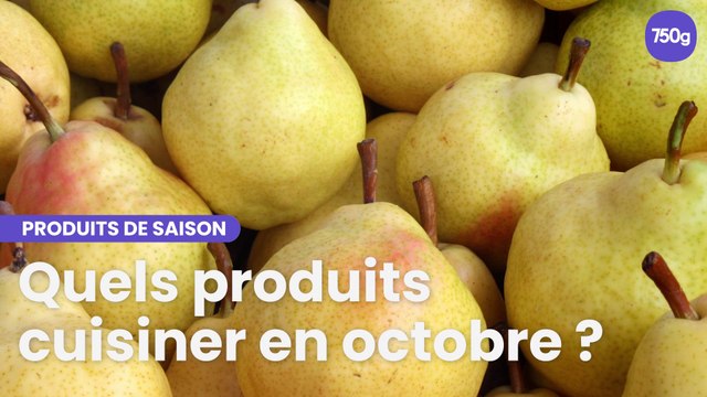 Quels produits cuisiner en octobre ?