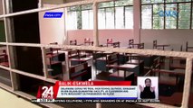 Dalawang gusali ng Rizal High School sa Pasig, ginagamit pa rin bilang quarantine facility; 20 classroom ang 'di pa magagamit sa pagbubukas ng klase | 24 Oras