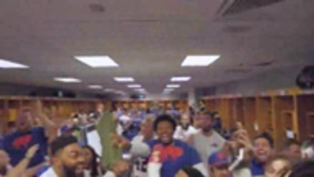 Buffalo Bills celebrate first playoffs appearance since 1999