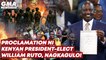 Proclamation ni Kenyan President-elect William Ruto, nagkagulo! | GMA News Feed