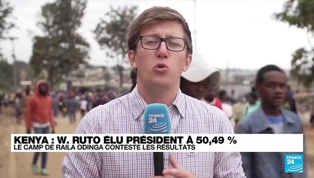 Kenya : tensions alors que le camp de Raila Odinga conteste les résultats de l'élection présidentielle
