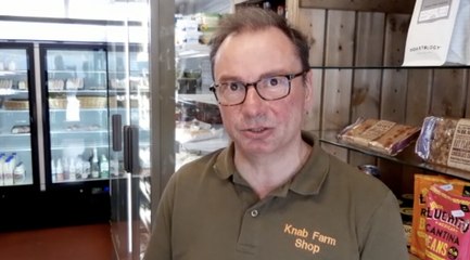 Download Video: Ian Proctor of Knab Farm Shop on how small shops  are struggling with the cost of living crisis