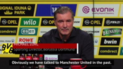 No change in Dortmund-Sancho stance, Zorc confirms