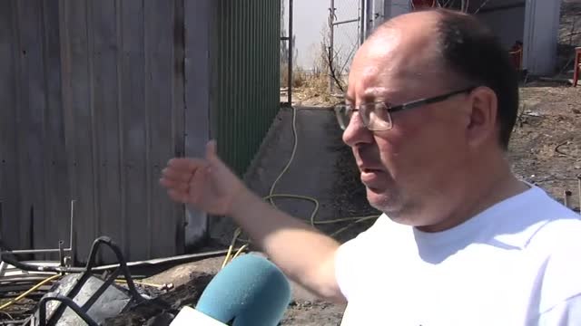 El incendio que ha calcinado 6500 hectáreas en Moncayo ha provocado daños en negocios y viviendas