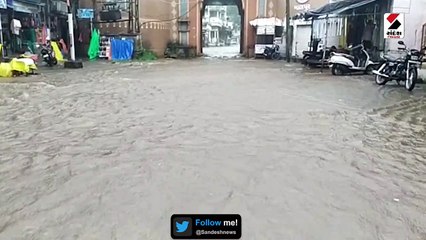 અરવલ્લીના માલપુરમાં મેઘરાજાની તોફાની બેટિંગ, મુખ્ય બજારમાં નદીઓ વહી