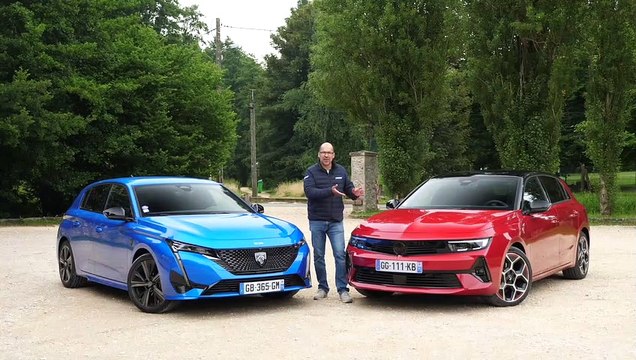 Comparatif vidéo - Opel Astra VS Peugeot 308 : menace interne