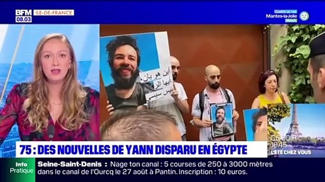 La mystérieuse réapparition du Français Yann Bourdon, 27 ans : Porté disparu depuis un an en Egypte, il vient de réapparaître refusant de donner la moindre explication sur ses 12 mois d'absence...