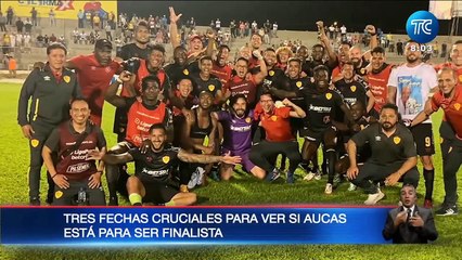 Aucas se convirtió en uno de los candidatos a ganar la segunda etapa