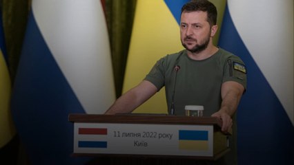 Volodymyr Zelensky appelle à ne pas céder au  "chantage nucléaire" russe