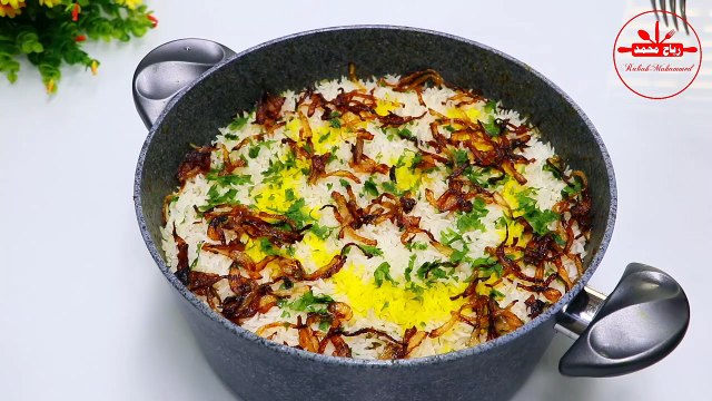 برياني بالدجاج بأشهى طريقة أكلة سهلة وسريعة مناسبة للعزائم تنافس المطاعم وجبة دجاج والرز مع رباح محمد