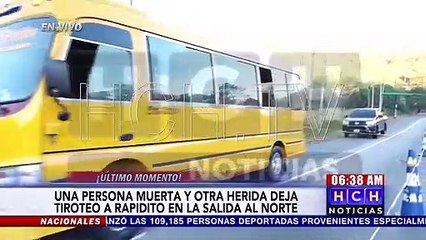 ¡Balacera! Pasajero es asesinado dentro de _rapidito_ de Ciudad España