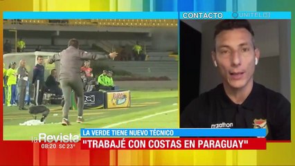 "Costas habló conmigo", dijo Escobar que seguirá al frente de las selecciones sub 17 y sub 20