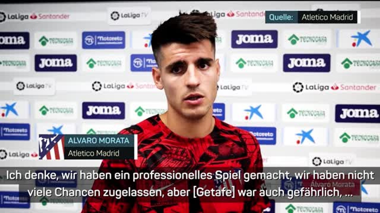 Morata nach sieg: "müssen zufrieden sein"