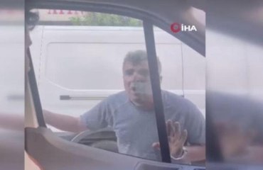 Son dakika haberi... Yol tartışmasında kaza yapan şoför, araç sürücüsüne saldırdı