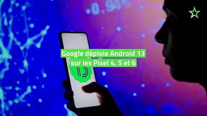 MAJ d'Android 13 sur les Pixel Phones
