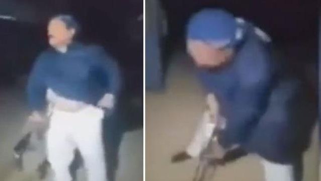 Tüyleri diken diken eden video! Hz. Hüseyin söyledi diyen adam kendisini 3 el kurşunla öldürdü