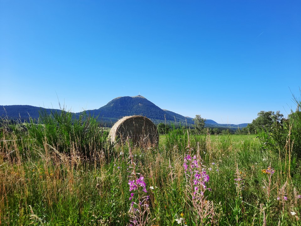 Le puy de Mercœur à Laschamps dans le Puy de Dôme