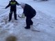 Woman Accidentally Drops Fish Back Into Water While Ice Fishing