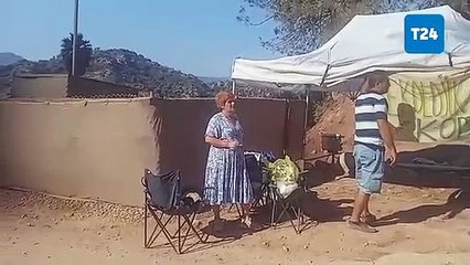 Kızılbük'te Sinpaş'a direnen yaşam savunucuları yeni nöbet alanına geçti: "Milli parkın işgal edildiği yeni bir kapı yaptılar; onu da kaldıracağız!"