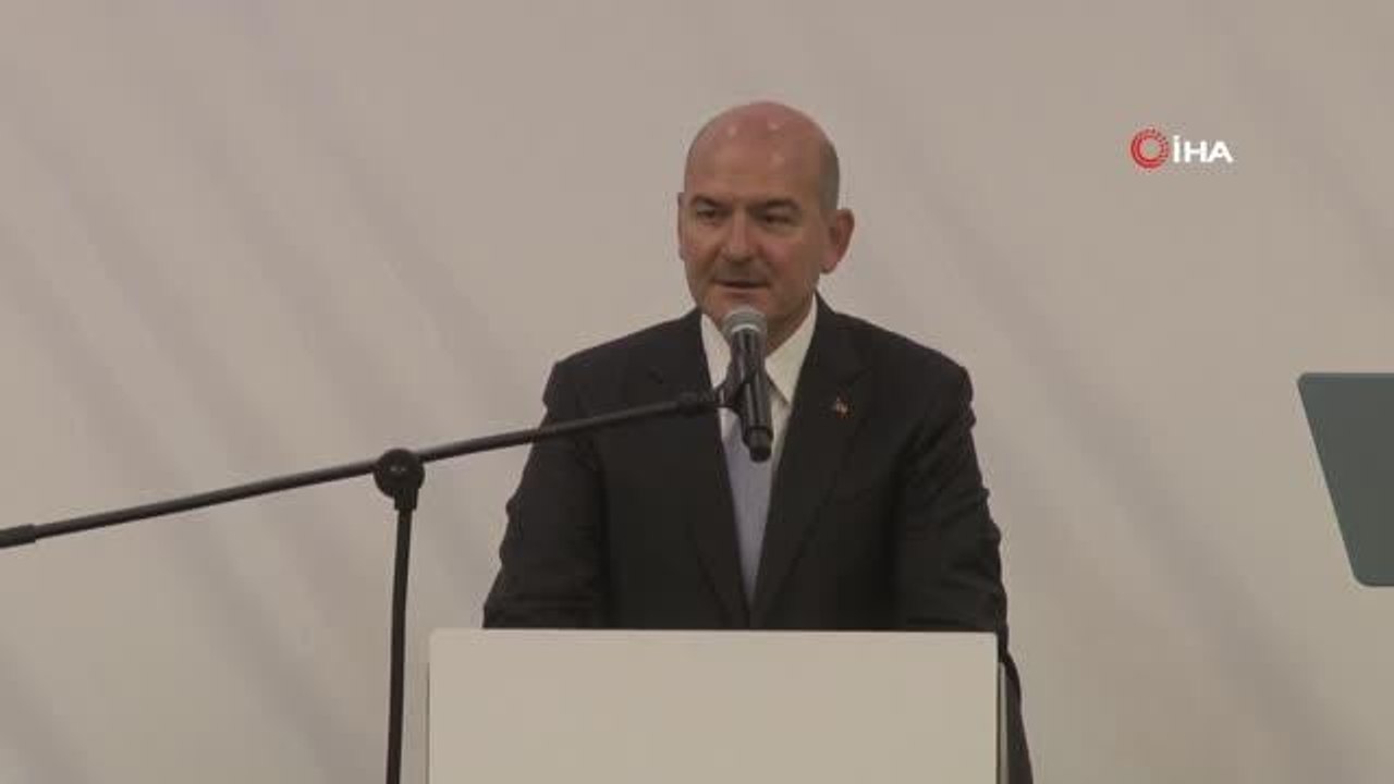 İçişleri Bakanı Soylu, "İstanbul'da ki toplanma alanlarının alt yapısını dört dörtlük olabilmesi için kendimize bugünden itibaren 1 yıl süreç koyduk"