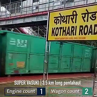 Indian Railway की सुपर वासुकी: 295 बोगियों को देखिए कैसे खींच रहा 6 इंजन, रफ्तार भी देखने लायक 