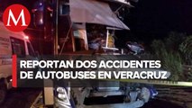 Muere una persona y 12 más lesionadas tras choque de autobuses