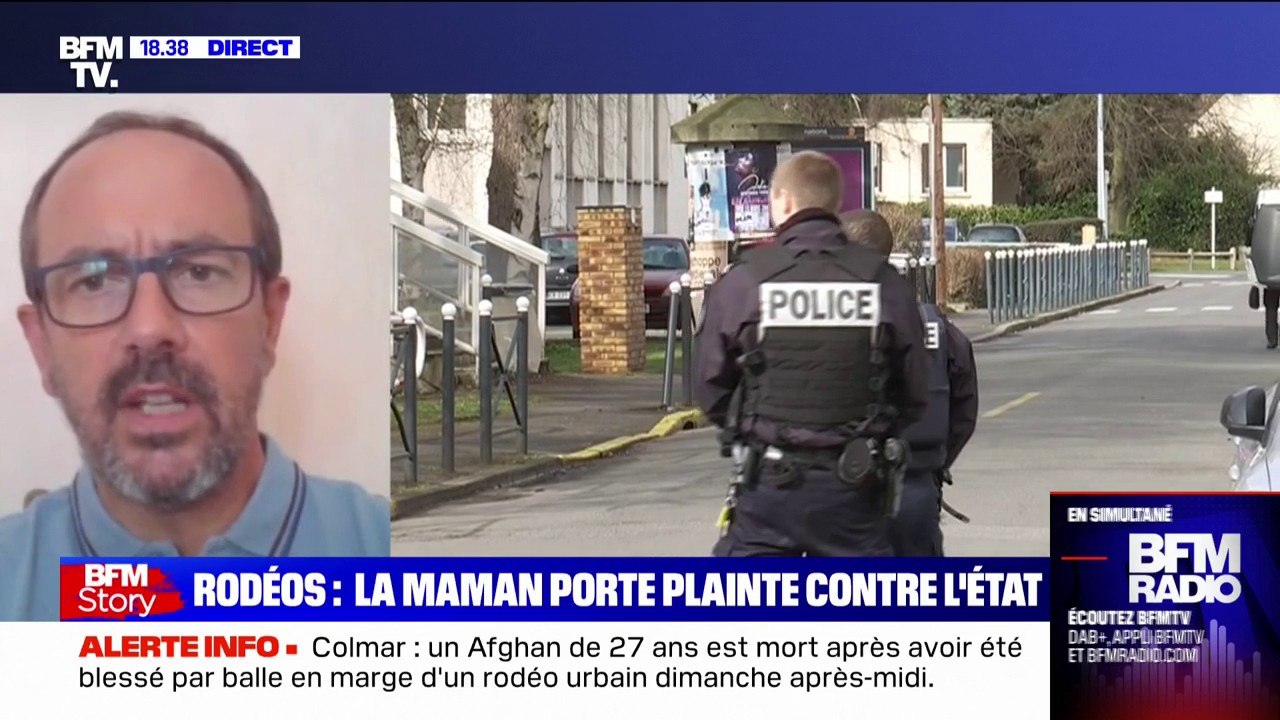 Yann Bastiere (Unité SGP Police) sur les rodéos urbains: "Je ne veux pas entendre qu'il y a une inaction"