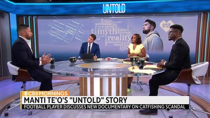 Football player Manti Te'o on falling victim to high-profile catfishing hoax