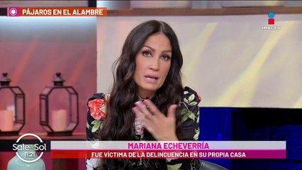 ¡Le roban! Mariana Echeverria víctima de delincuencia en su propia casa
