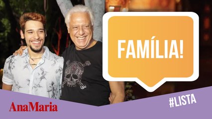 ALMIR E GABRIEL SATER E MAIS: CONHEÇA OS ATORES QUE JÁ ATUARAM COM PARENTES EM NOVELAS (2022)