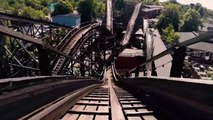 Ruthschebanen Roller Coaster (Tivoli Gardens Amusement Park - Copenhagen, Denmark) - Roller Coaster POV Video - Front Row