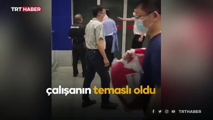 Çin'de temaslı bir çalışan kaosa neden oldu