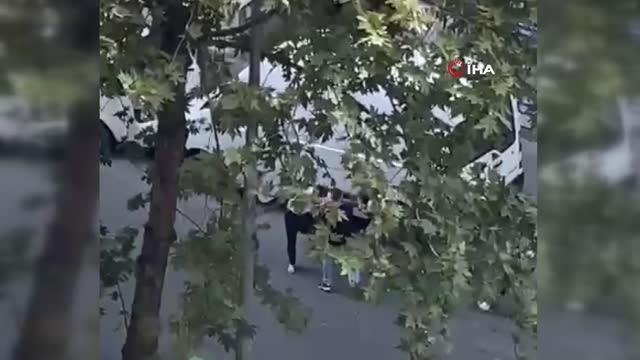 Kağıthane'de yaşanan silahlı kavganın yeni görüntüleri ortaya çıktı