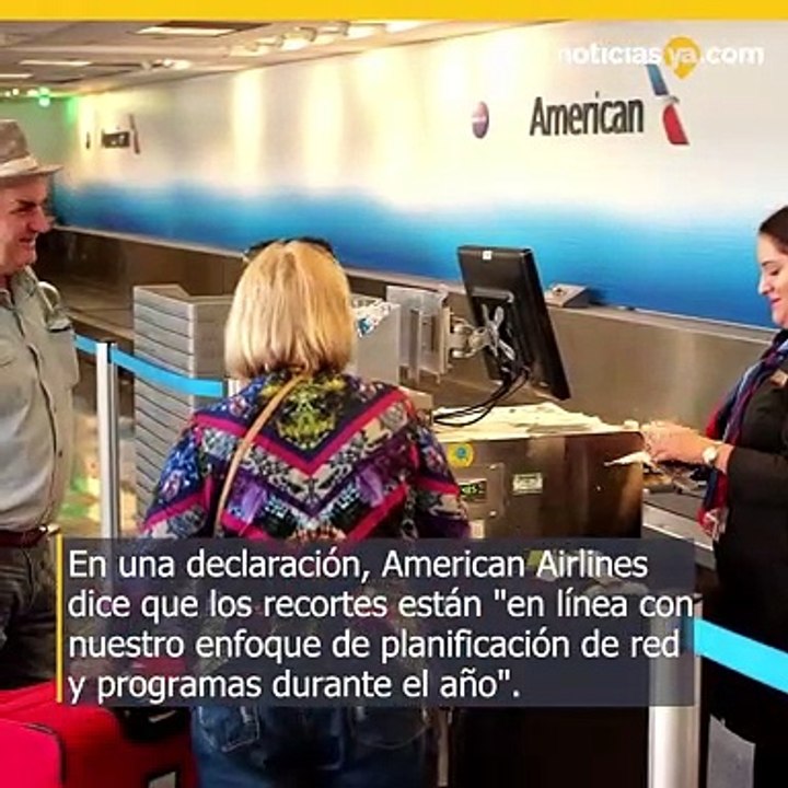 American Airlines cancela 31 mil vuelos del mes noviembre