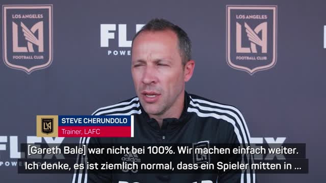 LAFC-Coach mit Update zu Bale und Chiellini