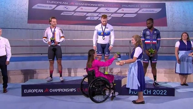 Championnats d'Europe - Piste 2022 - Le Français Sébastien Vigier en Or au keirin, Melvin Landerneau, autre Français, en bronze !